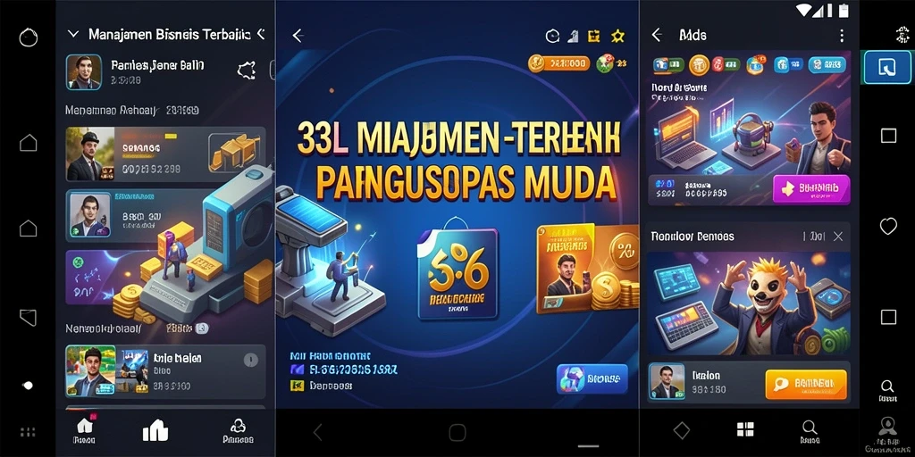 Tampilan gameplay <strong>33L</strong> yang menarik dan penuh tantangan dalam membangun bisnis.